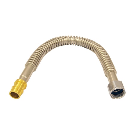 Apollo Apollo 3/4 in. PEX each X 3/4 in. D FPT 18 in. Corrugated Stainless Steel Water Heater Supply Line EPXCSST18